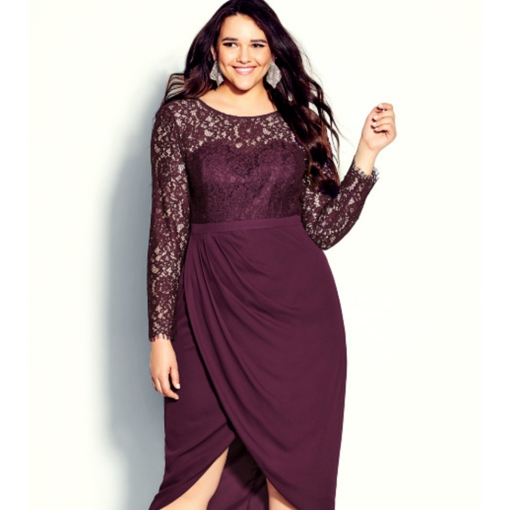 NWT City Chic Elegant Lace Dress